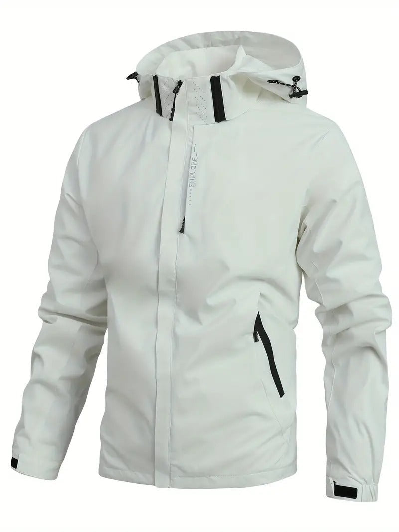Drizzle Lightweight Waterproof Windbreaker Jacket for Men & Women - Stylish & Breathable Outdoor Raincoat