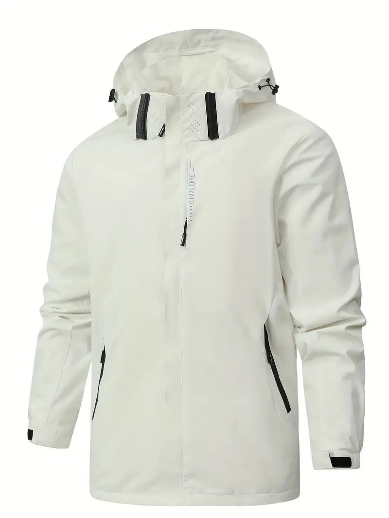 Drizzle Lightweight Waterproof Windbreaker Jacket for Men & Women - Stylish & Breathable Outdoor Raincoat