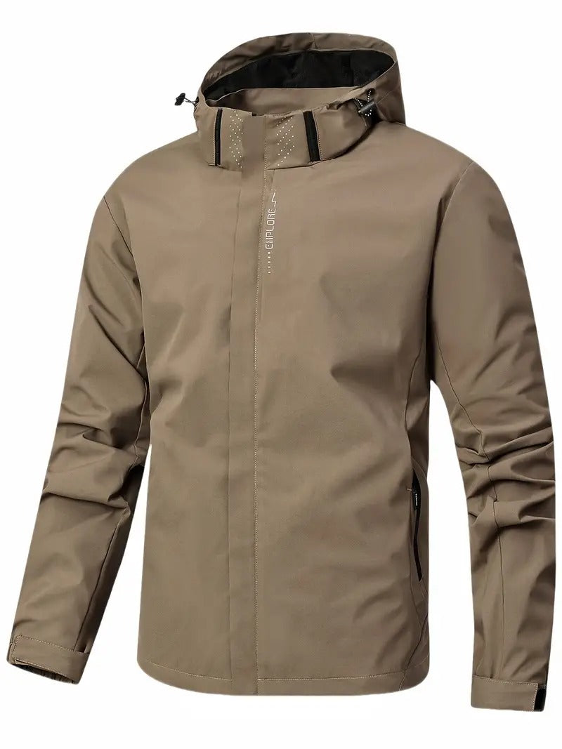 Drizzle Lightweight Waterproof Windbreaker Jacket for Men & Women - Stylish & Breathable Outdoor Raincoat