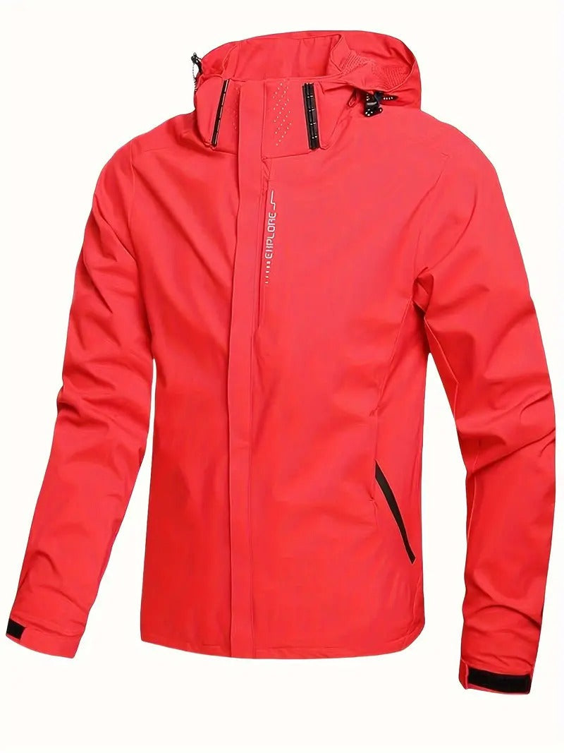 Drizzle Lightweight Waterproof Windbreaker Jacket for Men & Women - Stylish & Breathable Outdoor Raincoat