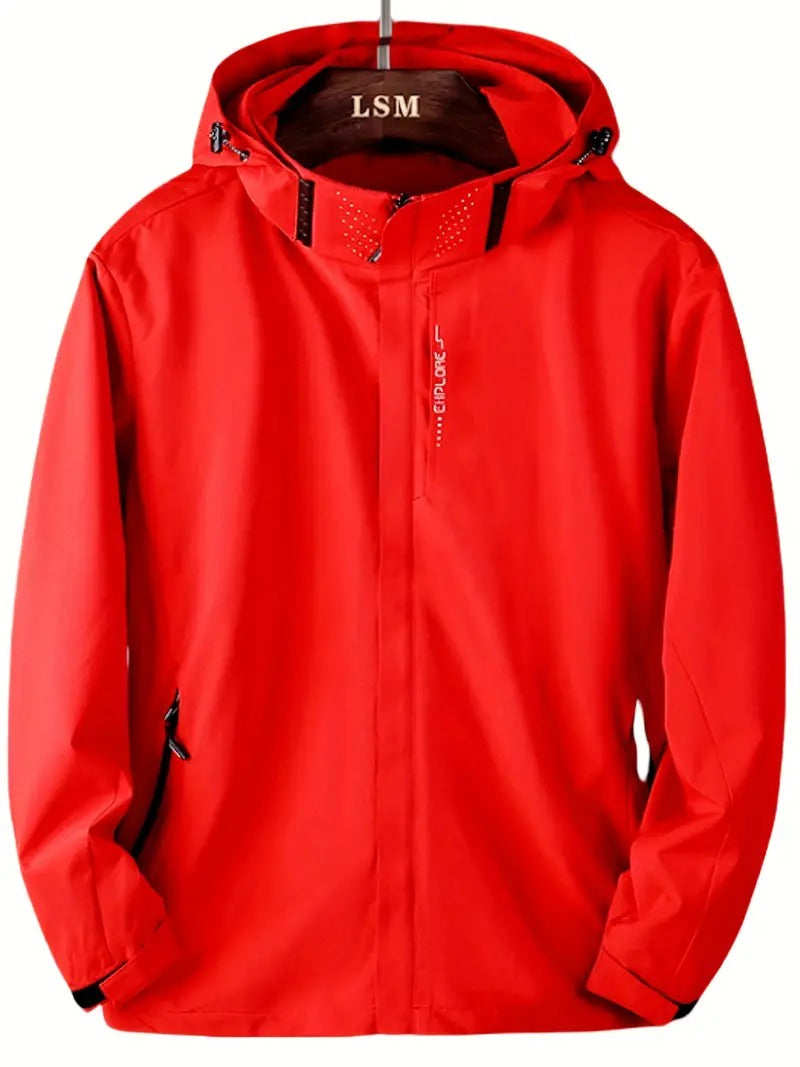 Drizzle Lightweight Waterproof Windbreaker Jacket for Men & Women - Stylish & Breathable Outdoor Raincoat