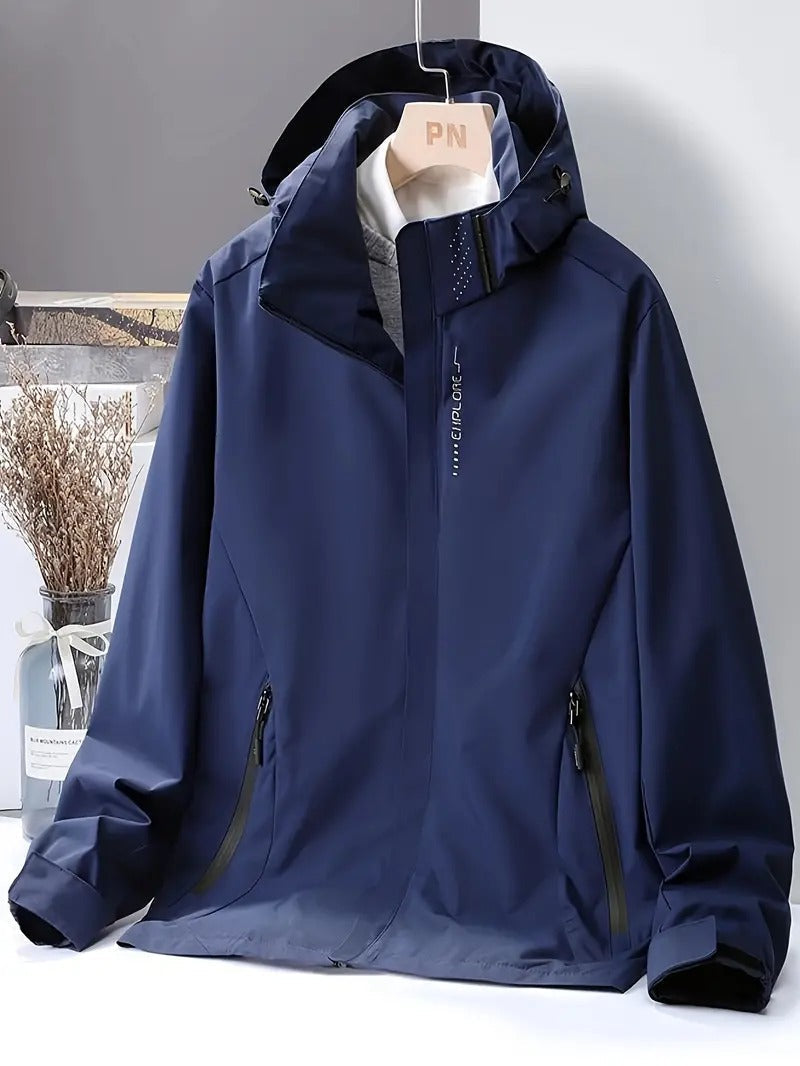 Drizzle Lightweight Waterproof Windbreaker Jacket for Men & Women - Stylish & Breathable Outdoor Raincoat