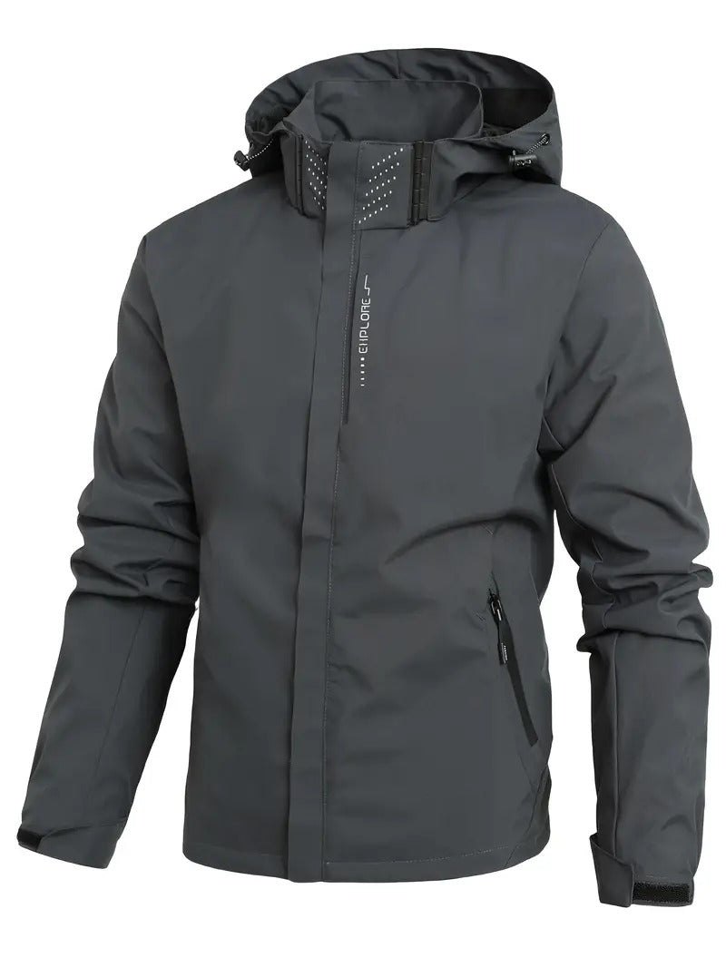 Drizzle Lightweight Waterproof Windbreaker Jacket for Men & Women - Stylish & Breathable Outdoor Raincoat