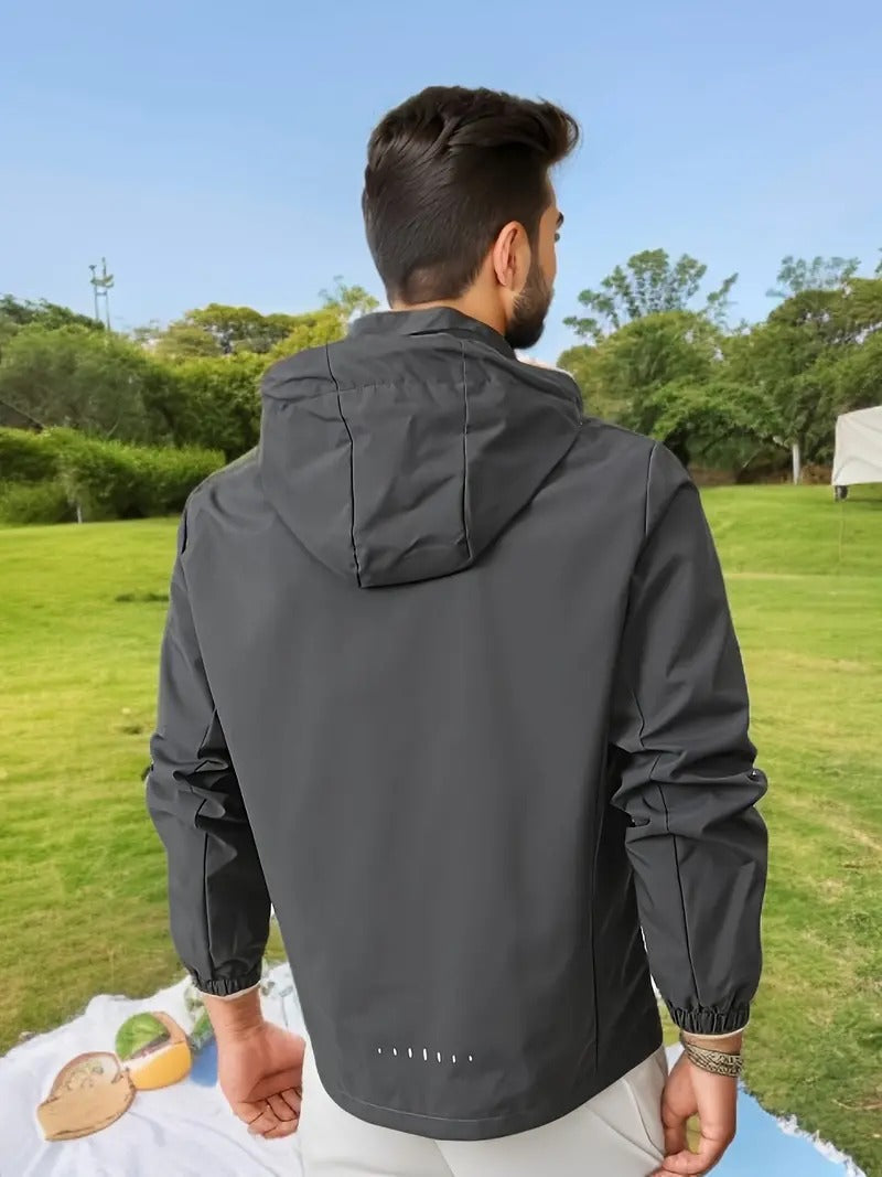 Drizzle Lightweight Waterproof Windbreaker Jacket for Men & Women - Stylish & Breathable Outdoor Raincoat