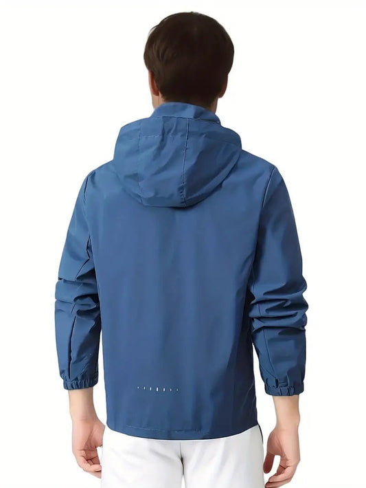 Drizzle Lightweight Waterproof Windbreaker Jacket for Men & Women - Stylish & Breathable Outdoor Raincoat