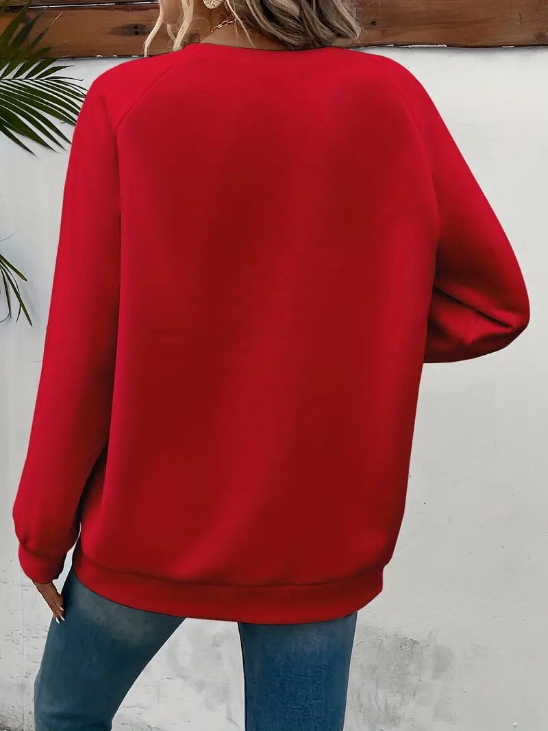Enhanced Product Title: Heartzone Casual Sweatshirt with Heart Design - Stylish & Comfortable Women's Apparel

This title includes relevant keywords while maintaining clarity and appeal for potential customers.