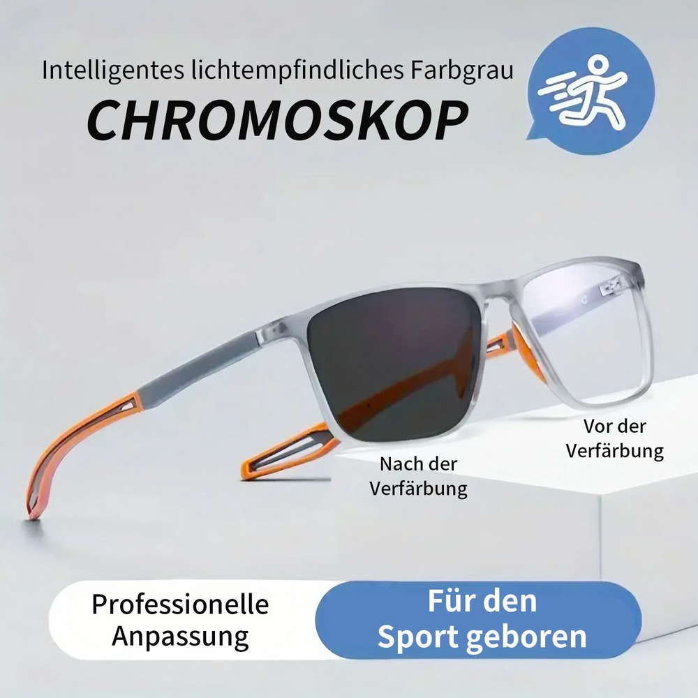 Photochromic Bifocal Glasses – Blue Light Filter, UV400 & Lightweight 50g