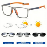 Photochromic Bifocal Glasses – Blue Light Filter, UV400 & Lightweight 50g