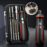 Electric Screwdriver Set – Rechargeable Lithium, LED Light & Adjustable Speed