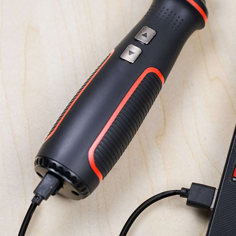 Electric Screwdriver Set – Rechargeable Lithium, LED Light & Adjustable Speed