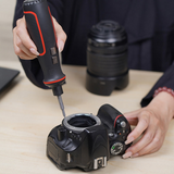 Electric Screwdriver Set – Rechargeable Lithium, LED Light & Adjustable Speed