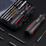 Electric Screwdriver Set – Rechargeable Lithium, LED Light & Adjustable Speed