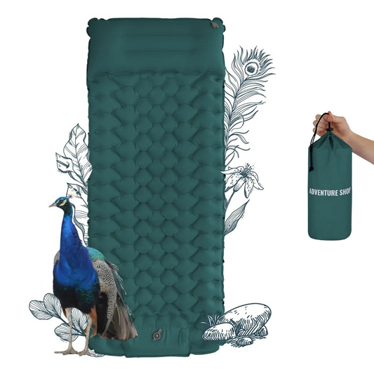 Ultralight Air Mattress – Built-In Pump, 8cm Thick & 30-Second Inflation