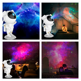 Astronaut Galaxy Star Projector – LED Nebula, Remote Control & USB Rechargeable