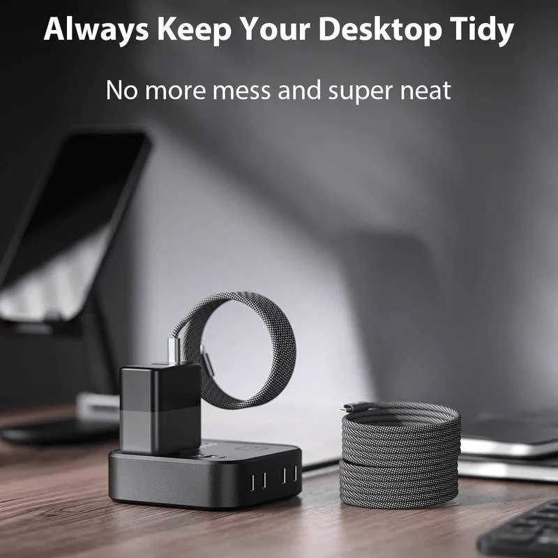 Magnetic Charging Cable – Anti-Tangle Design & Rapid Charge Support
