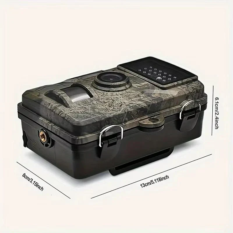 Trail Camera – Night Vision, 16MP Resolution & Wildlife Monitoring