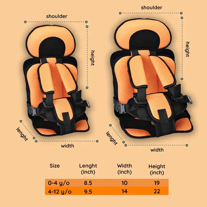 Car Seat Cushion – Child Protection & Booster Design