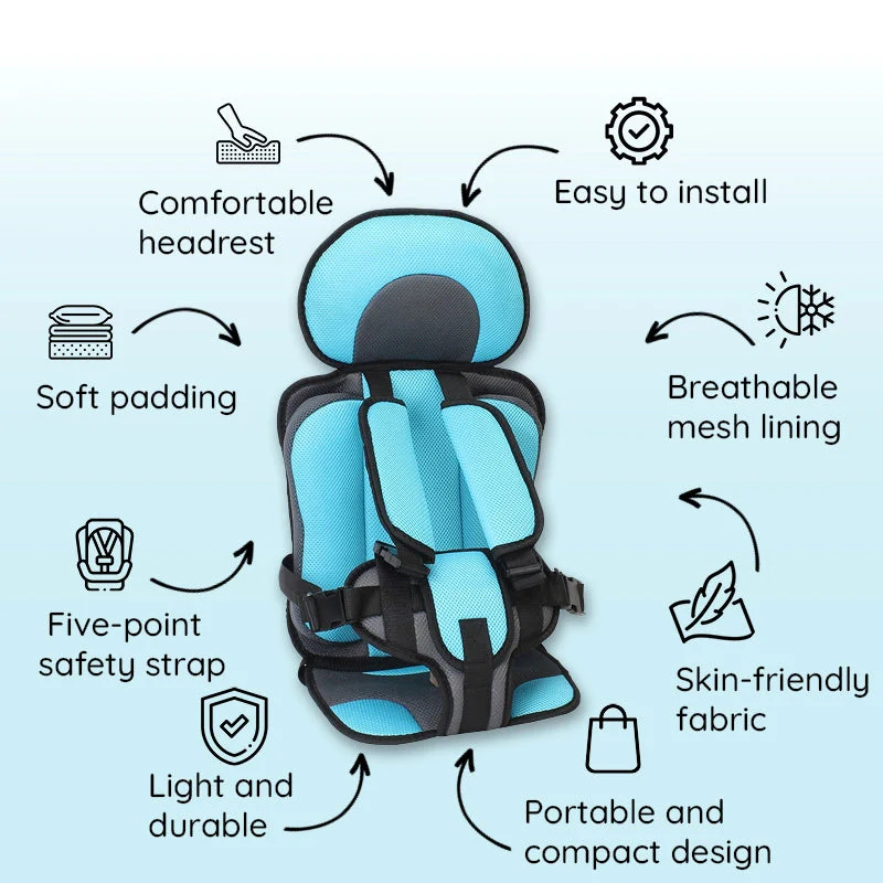 Car Seat Cushion – Child Protection & Booster Design