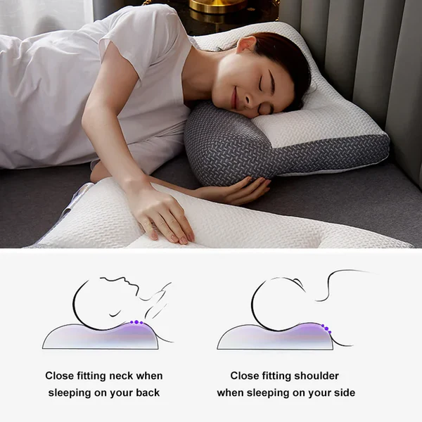 Orthopedic Neck Pillow – Cervical Support & Sleeping Aid