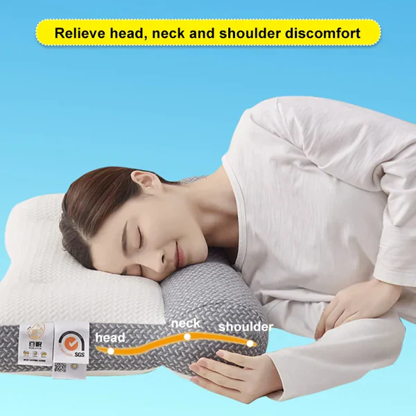 Orthopedic Neck Pillow – Cervical Support & Sleeping Aid