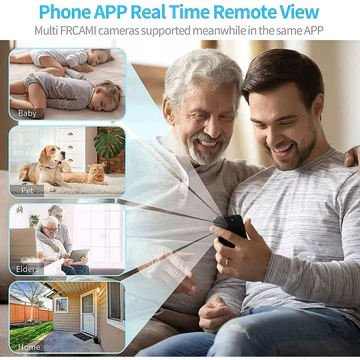 WiFi Security Camera – Mini Size, Magnetic Mount & Night Vision Recording