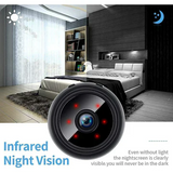 WiFi Security Camera – Mini Size, Magnetic Mount & Night Vision Recording