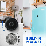 WiFi Security Camera – Mini Size, Magnetic Mount & Night Vision Recording