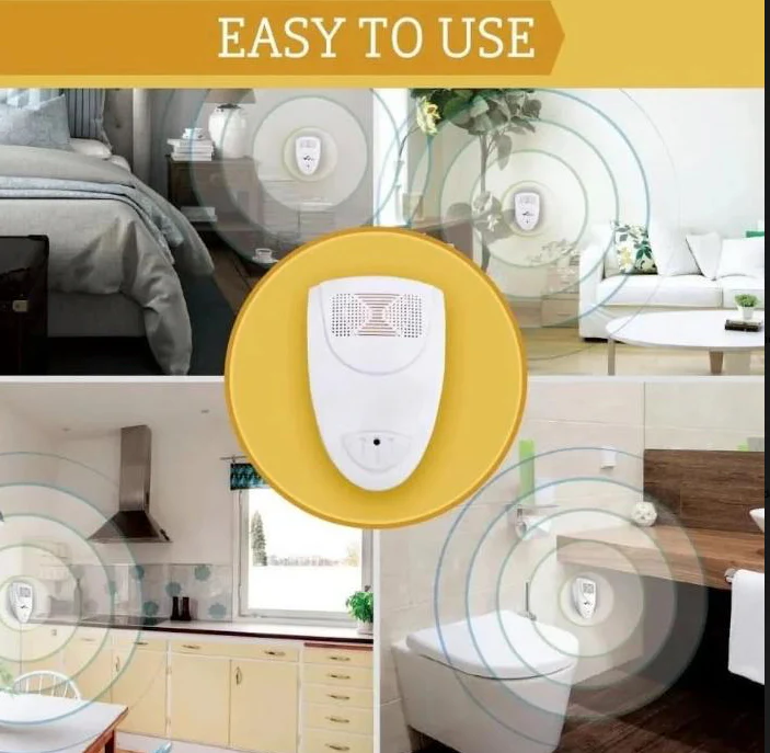 Ultrasonic Bed Bug Repeller – 48-Hour Fast Acting Results