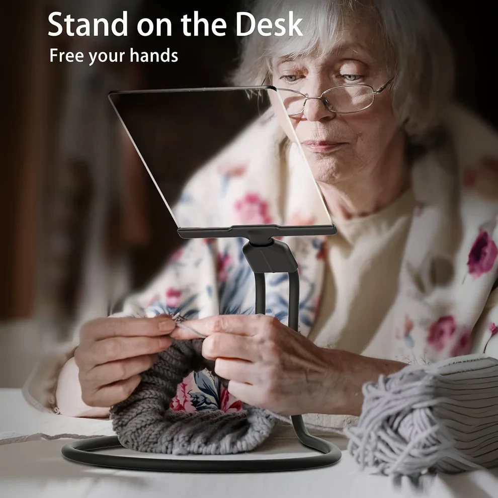 Magnifying Glass – Hands-Free Design, Flexible Neck & Lightweight Build