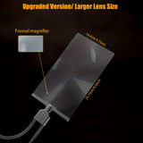 Magnifying Glass – Hands-Free Design, Flexible Neck & Lightweight Build