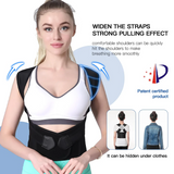 Posture Corrector Brace – Adjustable Straps, Back Support & Unisex Fit