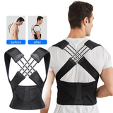 Posture Corrector Brace – Adjustable Straps, Back Support & Unisex Fit