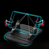 Non-Slip Phone Holder – Dashboard Car Mount, Silicone Grip & Home Stand