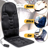 Massage Chair Pad – 8 Vibration Modes, Heated & Back Neck Cushion