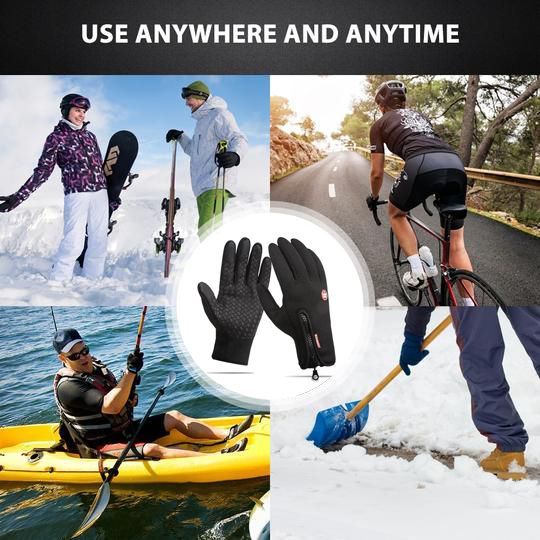 Thermal Gloves – Unisex, Touch Screen & Winter Weather