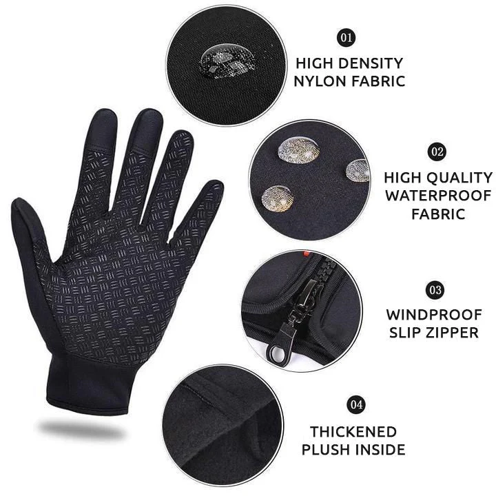 Thermal Gloves – Unisex, Touch Screen & Winter Weather