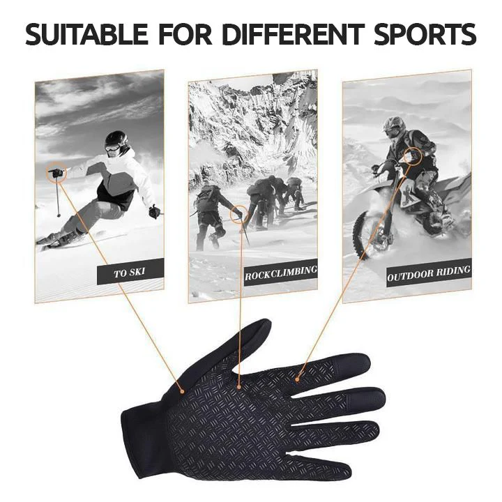 Thermal Gloves – Unisex, Touch Screen & Winter Weather