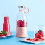 Tragbare Mixer-Flasche 420 ml – frische Smoothies in Sekunden, kabellos
