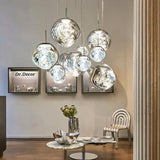 BowLift | Glass Pendant Light | Scandinavian Modern Design | Clear Glass