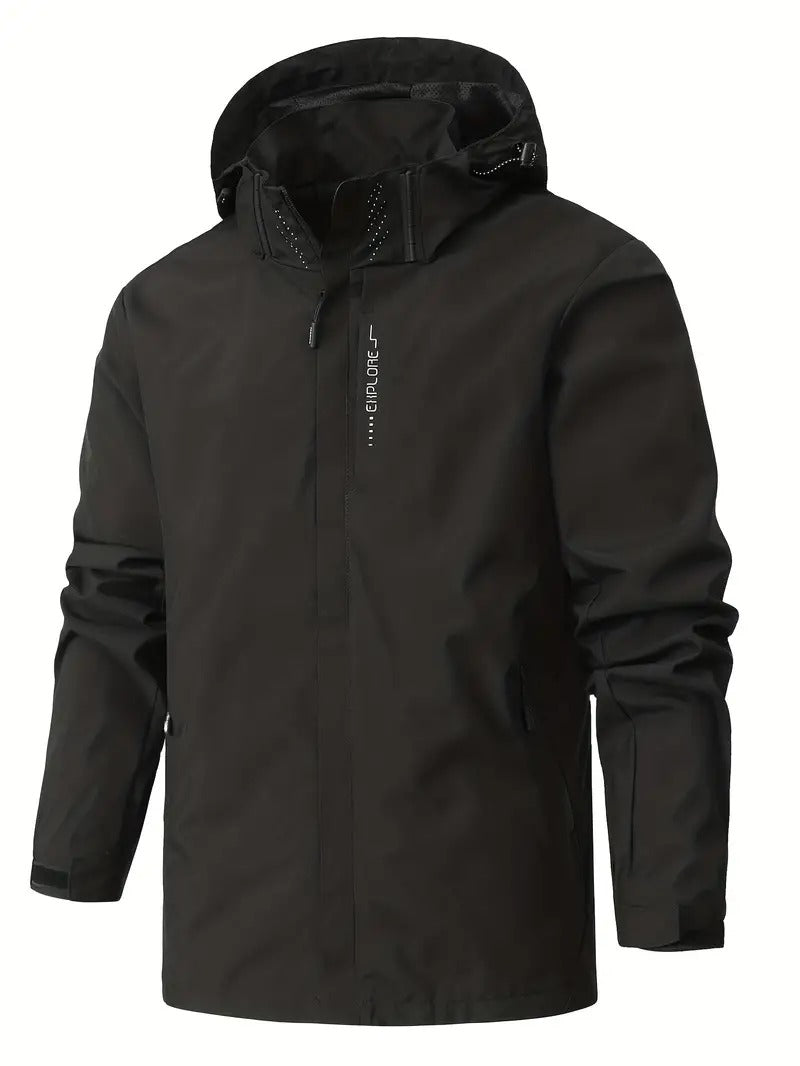 Drizzle Lightweight Waterproof Windbreaker Jacket for Men & Women - Stylish & Breathable Outdoor Raincoat