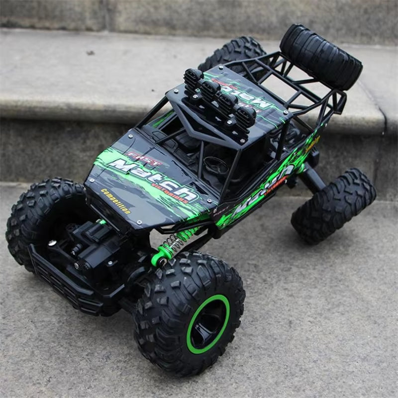 RC Truck 4WD Off-Road – 1:12 Scale, Dual Motor & 2.4GHz 80m Remote Control