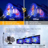 Outdoor Christmas Projector Lights - Festive Holiday Decoration for Yard & Garden