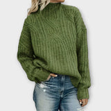 Harper Gemütlicher Strickpullover für Damen - Weicher, Bequemer Pullover aus Hochwertiger Wolle - Perfekt für Herbst und Winter