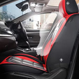 Faux Leather Car Seat Cover – Universal Front Fit, Padded Foam & Easy-Clean