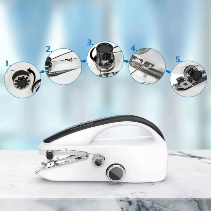 Optimized Product Title:  
"Tragbare Mini-Nähmaschine mit Zubehörset – 2 Geschwindigkeiten, USB-C & Batteriebetrieb – Ideal für Reisen & DIY-Projekte"  

This title includes relevant keywords while emphasizing the product's portability and versatility, ma
