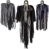 Scary Realistic Halloween Hanging Decorations Outdoor And Indoor - Set Of Three