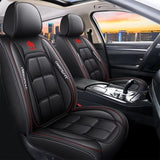 Faux Leather Car Seat Cover – Universal Front Fit, Padded Foam & Easy-Clean