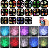Outdoor Christmas Projector Lights - Festive Holiday Decoration for Yard & Garden