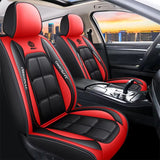 Faux Leather Car Seat Cover – Universal Front Fit, Padded Foam & Easy-Clean