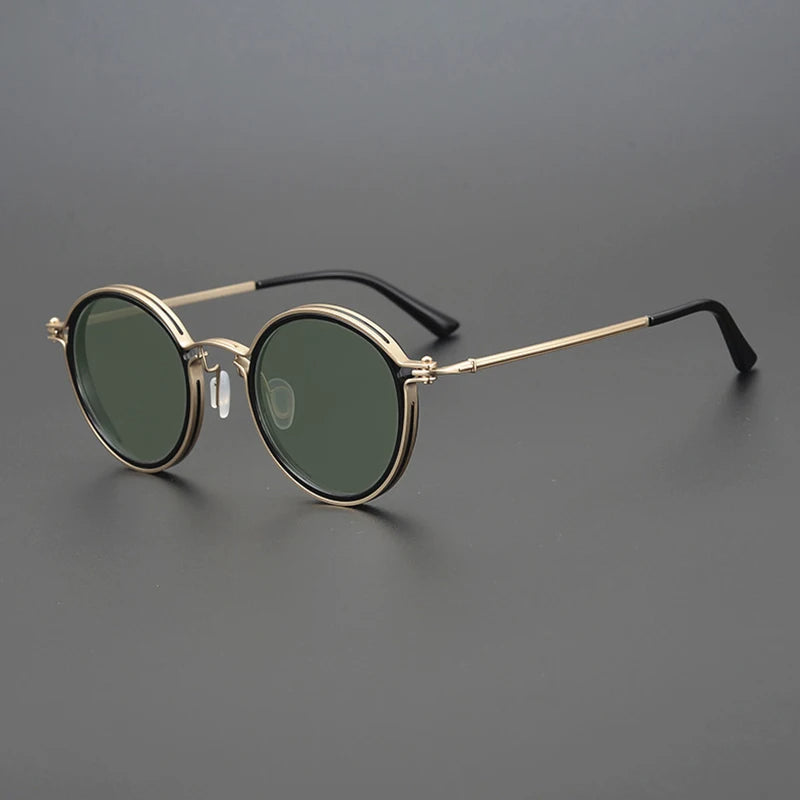 Unisex Polarized Metal Sunglasses – UV400 Protection, Anti-Reflective & Alloy Frame
